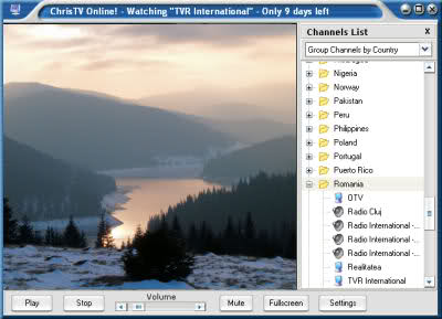 تماشای شبکه های خارجی با ChrisTV Online 1.00 تماشای شبکه های خارجی با ChrisTV Online 1.00