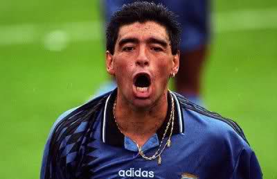 عکس های جالب از مارادونا ستاره قدیم تیم آرژانتین