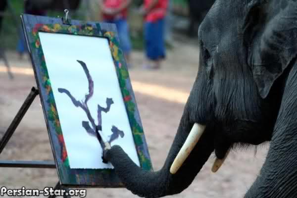 هنرمندی كه تا بحال آثارش منتشر نشده ! (( عکس )) حتمأ ببین