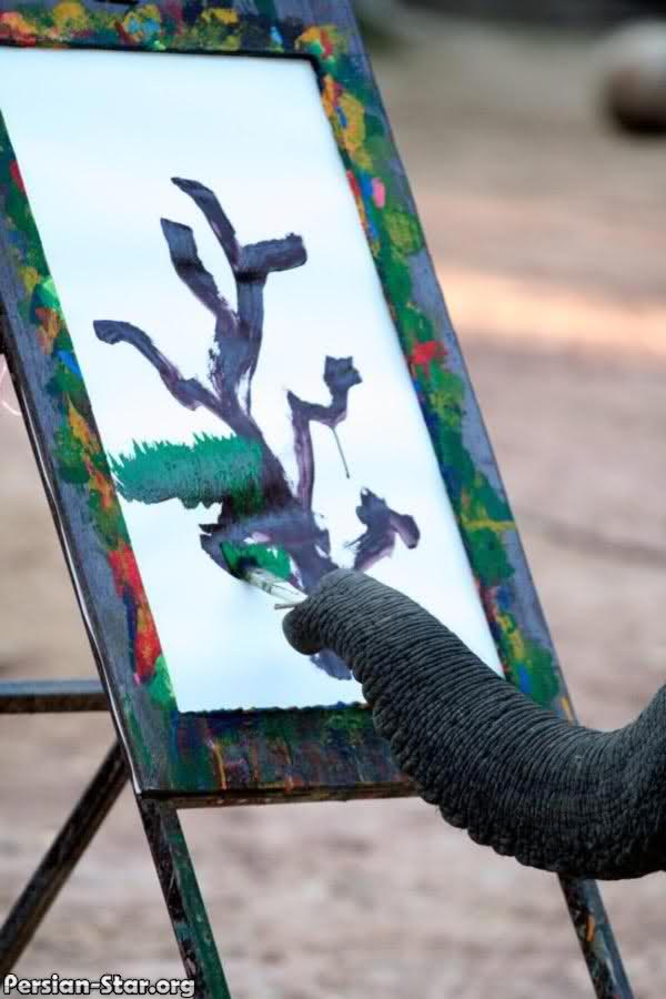 هنرمندی كه تا بحال آثارش منتشر نشده ! (( عکس )) حتمأ ببین