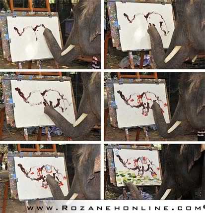 هنرمندی كه تا بحال آثارش منتشر نشده ! (( عکس )) حتمأ ببین