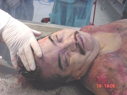 تصاویری از جسد یک انسان در بشکه ی سیمان!! وحشتناکه !