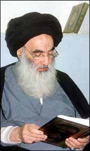 حضرت آيت الله العظمى حاج سيد على حسينى سيستانى حضرت آيت الله العظمى حاج سيد على حسينى سيستانى