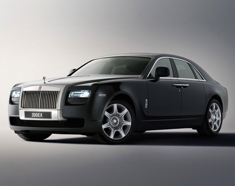 جديدنرين مدل اتومبيل Rolls-Royce 200EX