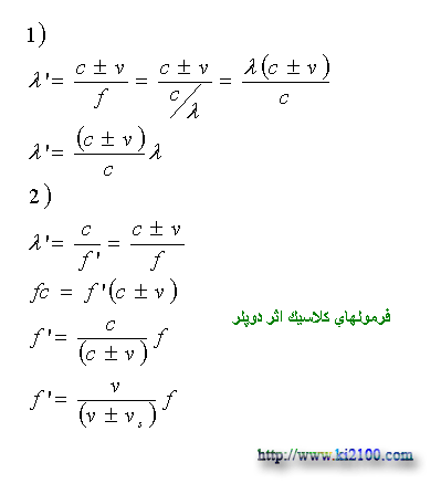 مقاله پديده داپلر يا دوپلر براي امواج الكترومغناطيسي و روابط جديد كوانتومي نسبيتي مقاله پديده داپلر يا دوپلر براي امواج الكترومغناطيسي و روابط جديد كوانتومي نسبيتي