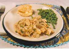 چیکن آلاکینگ(غذای فرانسوی)