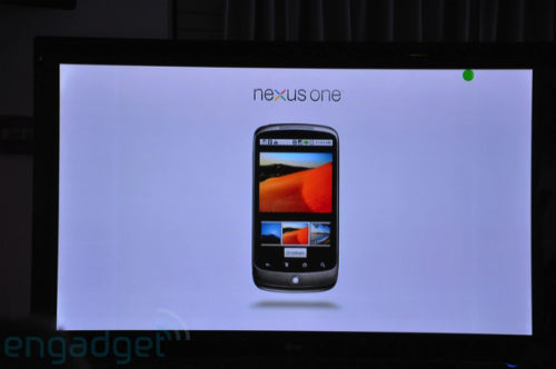 کنفرانس خبری گوگل و معرفی رسمی جناب nexus one