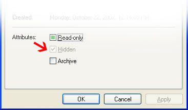 حل مشکل مخفی بودن فایلها و دایرکتوری ها پس از پاکسازی یک ویروس