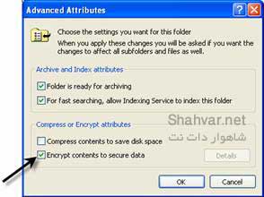 داستان چهار دیواری اختیاری در Windows XP