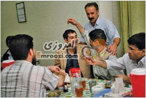 عکس های شهاب حسینی در غسالخانه بهشت زهرا!