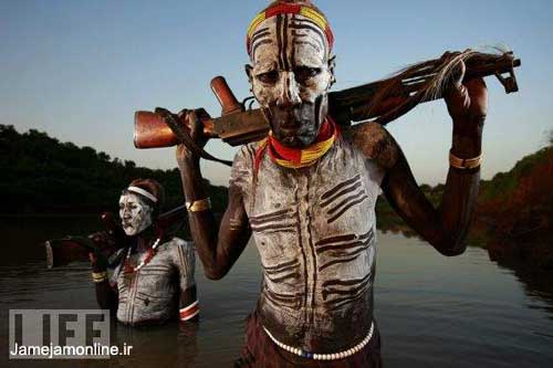 قبایل بدوی دره اومو اتیوپی! + عکس