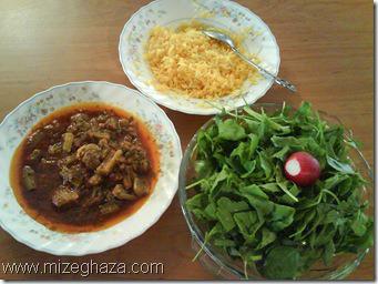 خورش کرفس با رب