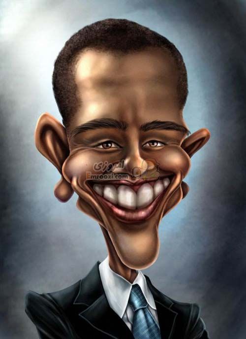کاریکاتور های جالب از اوباما