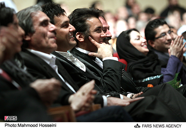 عکس های شیلا خداداد در جشن دنیای تصویر