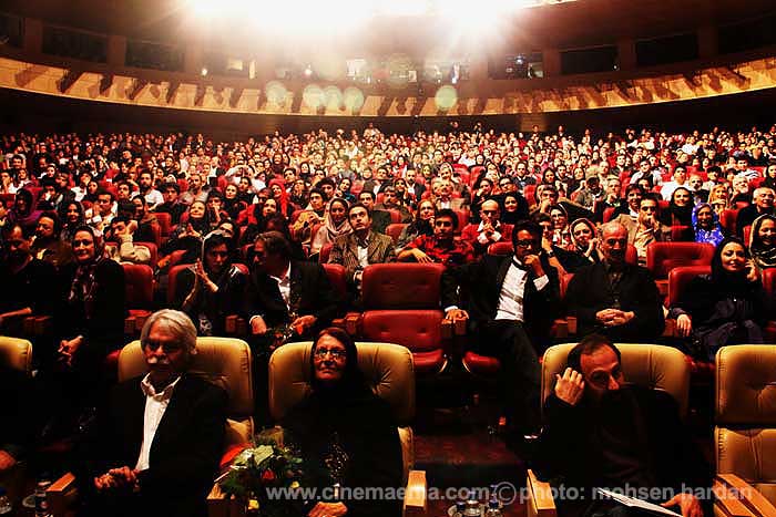 عکس های شیلا خداداد در جشن دنیای تصویر
