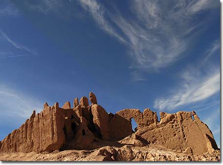 بنای تاريخی قلعه اردشير در كرمان-تصویری