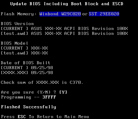 نحوه نصب و آپدیت BIOS مادربوردهای Asus