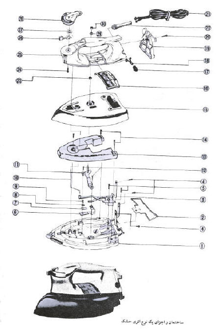 سرويس و تعمير اتو برقي Iron