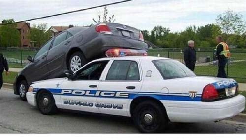 عکس های خنده دار از کارهای پلیس