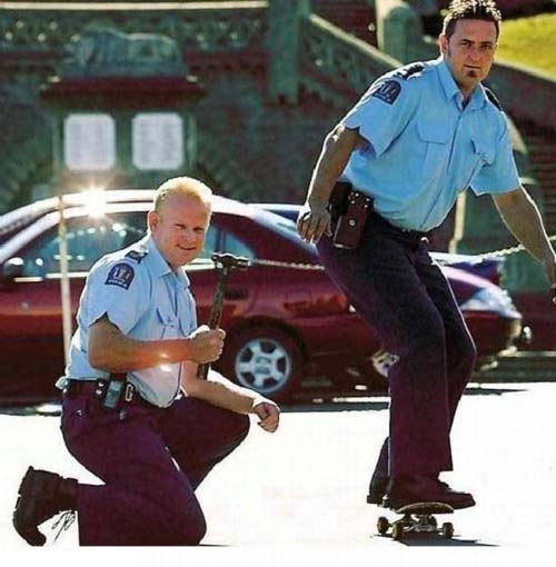 عکس های خنده دار از کارهای پلیس