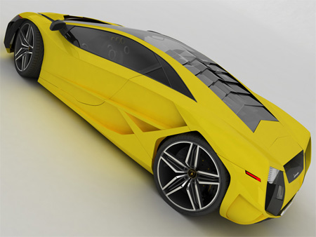 جدیدترین و زیباترین عکس های زیبا و جدید از Lamborghini X concept .نیای توو از دستت میره