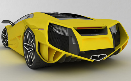 جدیدترین و زیباترین عکس های زیبا و جدید از Lamborghini X concept .نیای توو از دستت میره