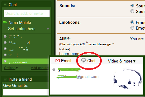 همه چیز درباره ی گوگل گفتگو-(Google Talk)