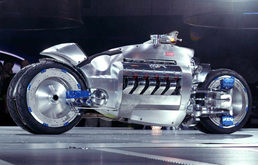 Dodge Tomahawk موتور سیکلتی با سرعت 670 کیلومتر در ساعت