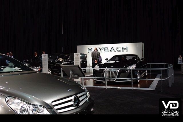 تصاویر فوق العاده از مرسدس می باخ با 12 سیلندر