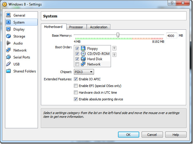 آموزش نصب ویندوز 8 در VirtualBox