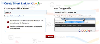 آموزش آسان ساخت URL شناخته شده در Google+