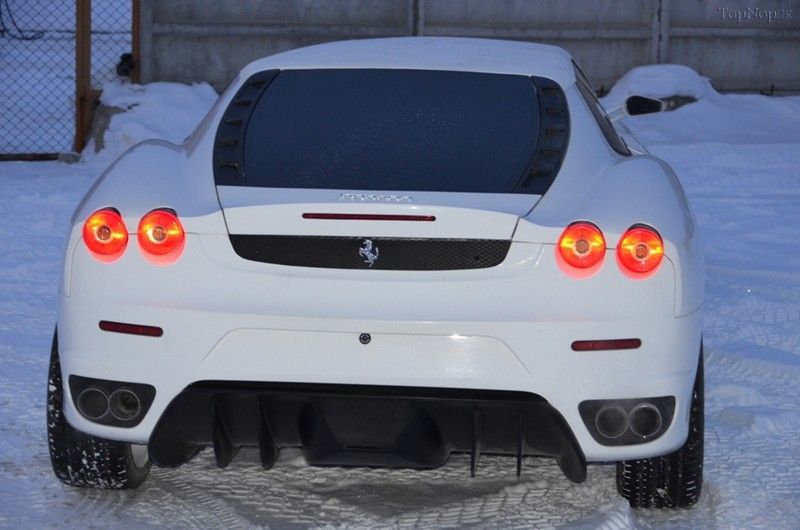 ساخت فراری f_403 لیموزین از پژو 406 قدیمی