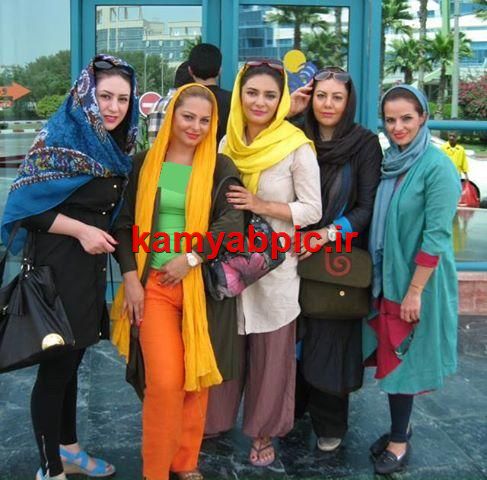 عکس دیده نشده و جدید لیندا کیانی به همراه دوستاش