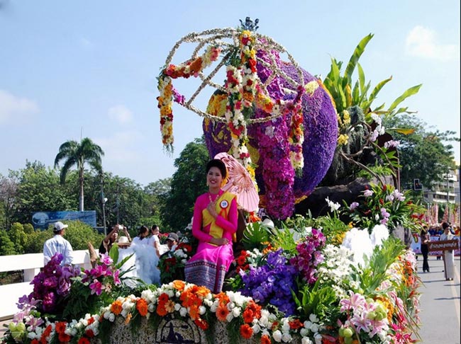 فستیوال گل در تایلند