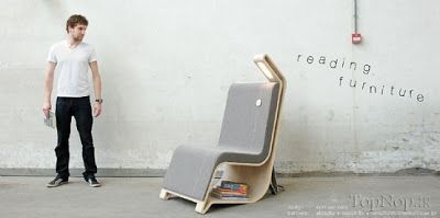 صندلی خلاقانه با کارایی کمد