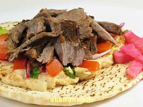 طرز تهیه استیک شاورما