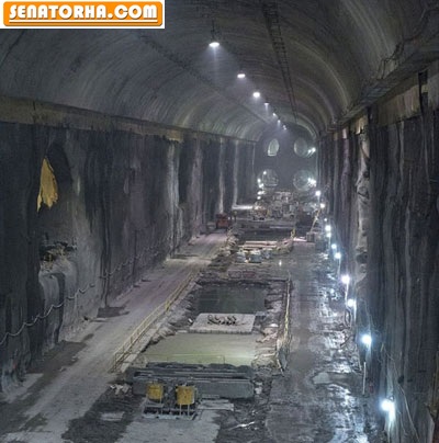 عکس از پرهزینه ترین وبزرگترین متروی جهان
