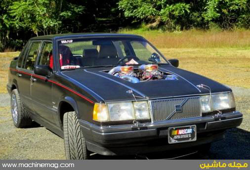 اتومبیل ولوو، با پیشرانه 2200 اسب بخاری!