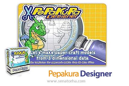 دانلود Pepakura Designer v3.1.2 - نرم افزار طراحی و ساخت الگوهای چند وجهی از مدل های سه بعدی