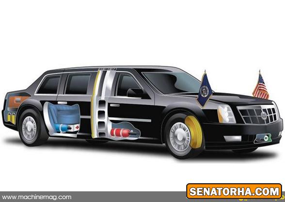 کادیلاک رئیس جمهور آمریکا، ساخت کادیلاک نیست! کادیلاک رئیس جمهور آمریکا، ساخت کادیلاک نیست!