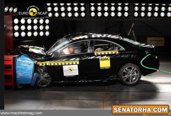 مرسدس CLA پنج ستاره یورو ان کپ (Euro NCAP) را دریافت کرد مرسدس CLA پنج ستاره یورو ان کپ (Euro NCAP) را دریافت کرد