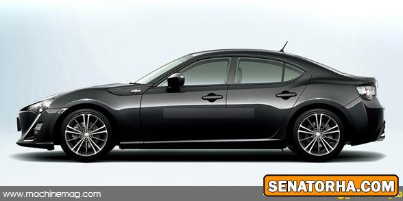 مدل سدان تویوتا gt86، تولید خواهد شد