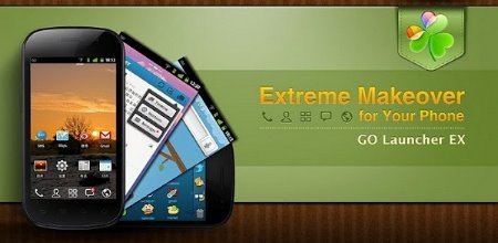 نرم افزار نصب تم و ویجت روی اندروید GO Launcher EX