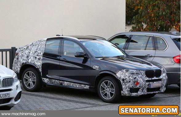 ب ام و x4 با پوشش کم تر دیده شد ب ام و x4 با پوشش کم تر دیده شد