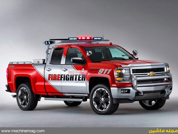 رونمایی از کیت آتش نشانی و آفرود شورلت