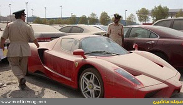 خودروها در زندان موتوری دبی خاک می خورند