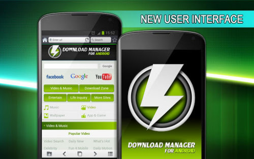 ابزار قدرتمند مدیریت دانلود در اندروید Loader Droid PRO download Manager