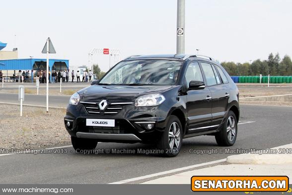 تست جاده ای خودرو رنو کولئوس انجام شد