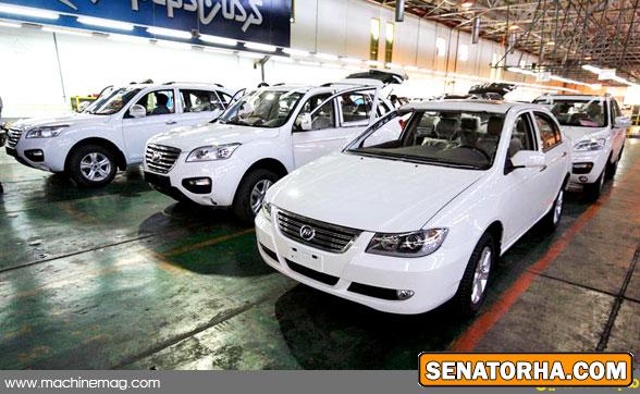 بررسی کارنامه نیمساله تولید سواری های چینی در ایران بررسی کارنامه نیمساله تولید سواری های چینی در ایران