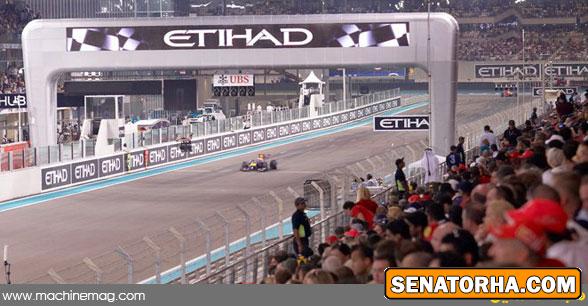 هواپيمايي اتحاد حامي مسابقات فرمول يك ابوظبي هواپيمايي اتحاد حامي مسابقات فرمول يك ابوظبي